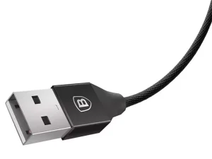 کابل شارژ یواس‌بی به میکرویواس‌بی یک متری 2 آمپر بیسوس Baseus USB to micro charging cable 1M 2A CAMYW-A01