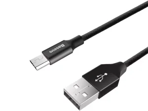 کابل شارژ یواس‌بی به میکرویواس‌بی یک متری 2 آمپر بیسوس Baseus USB to micro charging cable 1M 2A CAMYW-A01