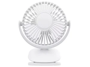 پنکه دستی و رومیزی با قابلیت اتصال به میز، میله و دیوار ویوو WiWU 2 in 1 Table/Clip Fan FS03 4000mAh