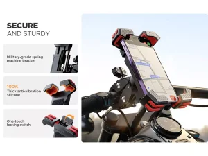 هولدر موبایل موتورسیکلت و دوچرخه جویروم JOYROOM JR-ZS360 Bike Phone Holder