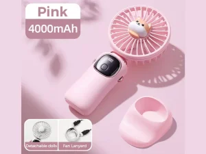 پنکه دستی چندکاره شارژی جویروم Joyroom JR-CY574 foldable-held fan 4000mAh