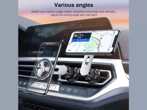 هولدر موبایل مگنتی داخل خودرو ویوو WIWU CH026 ZINC ALLOY CAR MOUNT