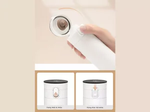 فلاسک قابل حمل به همراه نمایشگر دما شیائومی Xiaomi Tea Mug temperature display QUANGE BW200 SJ080201 400ml