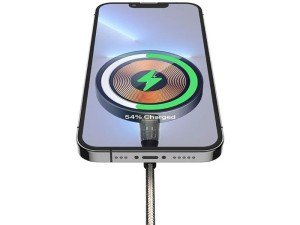 شارژر بی سیم مگنتی 15 وات رسی Recci RCW-23CC MARS Transparent Magnetic suction Wireless Charger