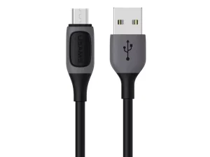 کابل شارژ سریع یو اس بی به میکرو یو اس بی یک متری یوسامز USAMS US-SJ597 Micro Charging &amp; Data Cable