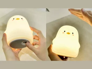 چراغ خواب رومیزی شارژی فانتزی Thunlit Penguin Night Light Lamp LJ-129