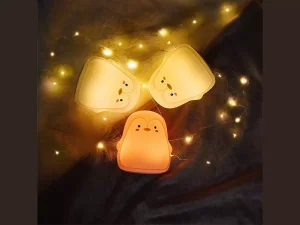 چراغ خواب رومیزی شارژی فانتزی Thunlit Penguin Night Light Lamp LJ-129