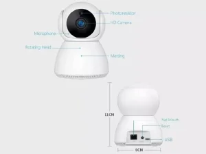 دوربین نظارتی هوشمند شیائومی Xiaomi Xiaovv Smart PTZ Camera 2K Q8 version xvv-3630s-q8