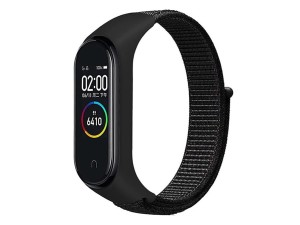 بند نایلونی دستبند سلامتی می بند 3/4/5 به همراه قاب پورودو Porodo iGuard Xiaomi mi band 3/4/5 Strap + ShockProof Case