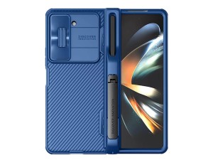 قاب محافظ زد فولد 5 سامسونگ نیلکین Nillkin Samsung Galaxy Z Fold5 CamShield Fold Case Pen holder version