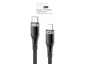 کابل شارژ تایپ سی به لایتنینگ 20 وات دو متری ارلدام Earldom EC-150 PD Charging Cable Type-C to Lighning 20W