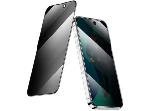 گلس حریم شخصی آیفون 14 گرین Green iPhone 14 3D Elegant Privacy Glass