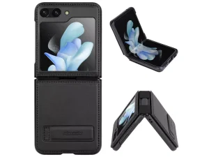 قاب محافظ گوشی سامسونگ زد فلیپ 5 نیلکین Nillkin Qin Vegan leather case Samsung Galaxy Z Flip5