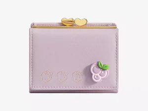 کیف پول زنانه کوچک طرح میوه های برجسته تائومیک میک TAOMICMIC Y8072 wallet Female Purse Cute Foldable Multi-Card