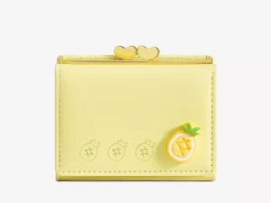 کیف پول زنانه کوچک طرح میوه های برجسته تائومیک میک TAOMICMIC Y8072 wallet Female Purse Cute Foldable Multi-Card