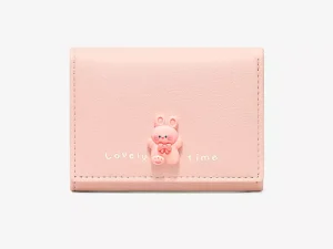 کیف پول زنانه کوچک طرح عروسکی تائومیک میک TAOMICMIC Y8249 cartoon short tri fold wallet student