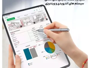 قلم لمسی دو سر بیسوس Baseus Household Pen