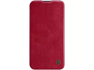 کیف چرمی نیلکین آیفون 13 پرومکس Nillkin Qin Leather Case iPhone 13 Pro Max