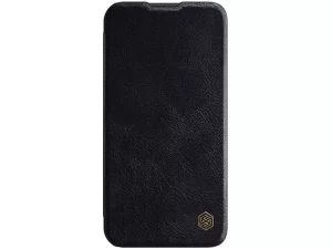 کیف چرمی نیلکین آیفون 13 پرومکس Nillkin Qin Leather Case iPhone 13 Pro Max