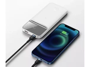 پاور بانک و شارژر وایرلس مگنتی بیسوس Baseus Magnetic wireless quick charging power bank 10000mAh 20W PPMT-02 PPCXW10