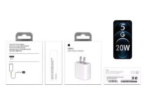 شارژر 20 وات اصلی اپل آیفون Apple 20W 2pin Power Adapter