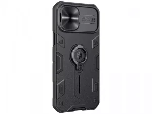 قاب محافظ حلقه دار نیلکین آیفون ۱۲ پرومکس- Nillkin iPhone 12 Pro Max CamShield Armor Case