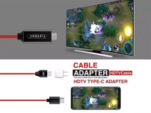 کابل تایپ سی به اچ دی ام آی ارلدام Earldom Type-C to HDTV Cable ET-W12 2M