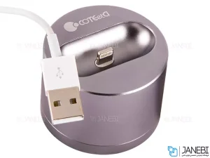 داک شارژ سریع بی سیم ایرپاد Coteetci AirPods Charger Base CS7202-TS