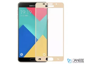 محافظ صفحه نمایش شیشه ای تمام صفحه سامسونگ Glass Samsung Galaxy A7 2016