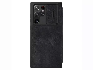 کیف چرمی نیلکین سامسونگ Nillkin Samsung Galaxy S22 Ultra Qin Pro leather cas