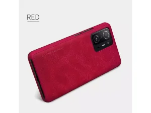 کیف محافظ چرمی شیائومی 11 تی و شیائومی 11 تی پرو نیلکین NIllkin Xiaomi 11T/11T Pro Qin leather case