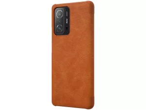 کیف محافظ چرمی شیائومی 11 تی و شیائومی 11 تی پرو نیلکین NIllkin Xiaomi 11T/11T Pro Qin leather case