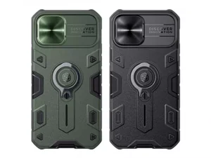 قاب محافظ حلقه دار نیلکین آیفون - Apple iPhone 12/12 Pro CamShield Armor Case