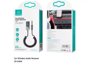 گیرنده بلوتوث داخل ماشین آی یو ایکس یوسامز Usams US-SJ464 Car Wireless Audio Receiver