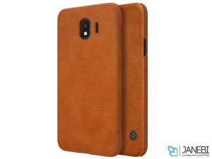 کیف چرمی نیلکین سامسونگ Nillkin Qin Leather Case Samsung Galaxy J4