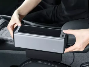 جعبه نظم دهنده داخل خودرو بیسوس Baseus Deluxe Metal Armrest Console Organizer