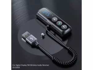 گیرنده صوتی بلوتوثی یوسامز Usams US-SJ503 TF Card Receiver FM Transmitter