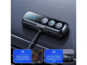 گیرنده صوتی بلوتوثی یوسامز Usams US-SJ503 TF Card Receiver FM Transmitter