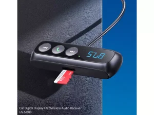 گیرنده صوتی بلوتوثی یوسامز Usams US-SJ503 TF Card Receiver FM Transmitter