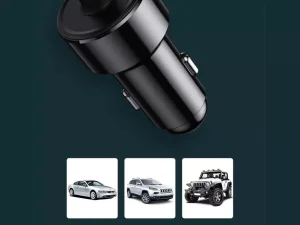 شارژر فندکی و اینورتر بیسوس BASEUS CAR CHARGER IN-CAR INVERTER 150W (CRNBQ-A01)