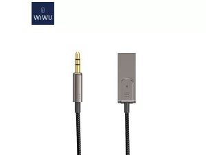 گیرنده بلوتوثی داخل خودرو ویوو WiWU AUX car audio cable YP04