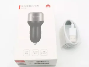 شارژ فندکی یو اس بی فست شارژ هواوی HUAWEI CP31 Dual USB Fast Charging Adapter Car Charger