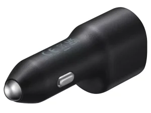 شارژر فندکی اصلی تایپ سی و یو اس بی 40 وات سامسونگ Samsung Dual Port Car Charger EP-L4020