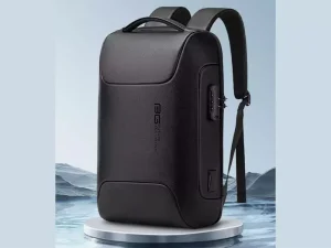 کوله پشتی چرم ضد سرقت لپ تاپ 15.6 اینچ یو اس بی دار بنج Bange BG-6622 Tas Laptop Backpack Kulit Sapi Asli 15.6 Inch