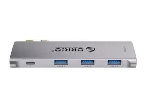 هاب آداپتور تایپ سی اوریکو ORICO 2CT-5H Type-C five-in-one multifunctional dock