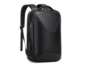 کوله پشتی لپ تاپ 15.6 اینچ مسافرتی ضد سرقت بنج Bange BG-6621 Leather Anti Theft Travel Backpack