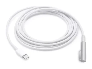 کابل شارژ مغناطیسی مک بوک تایپ سی 100 وات دو متری کوتتسی Coteetci MacBook MagSafe &quot;L&quot; style charging data cable 16001-M1