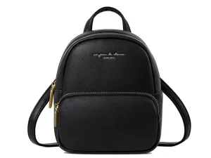 مینی کوله پشتی دخترانه و زنانه تائومیک میک Taomicmic D7089-E Faux Leather Lettering Mini Backpack