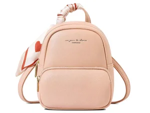 مینی کوله پشتی دخترانه و زنانه تائومیک میک Taomicmic D7089-E Faux Leather Lettering Mini Backpack