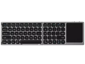 کیبورد بی سیم تاشو شارژی با تاچ پد ویوو WIWU Bluetooth Folding Keyboard Laptop FMK-04